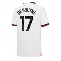 Camisa de Futebol Manchester City Kevin De Bruyne #17 Equipamento Secundário 2023-24 Manga Curta